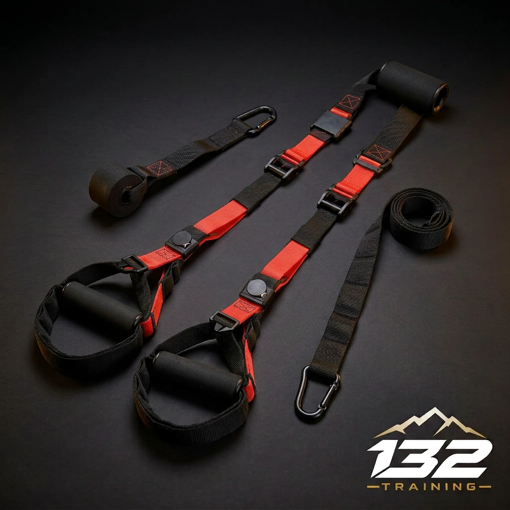 Bandas de suspensión TRX 240 CM rojas