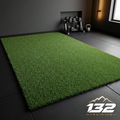 Césped deportivo de 10 mm en un espacio de entrenamiento en casa